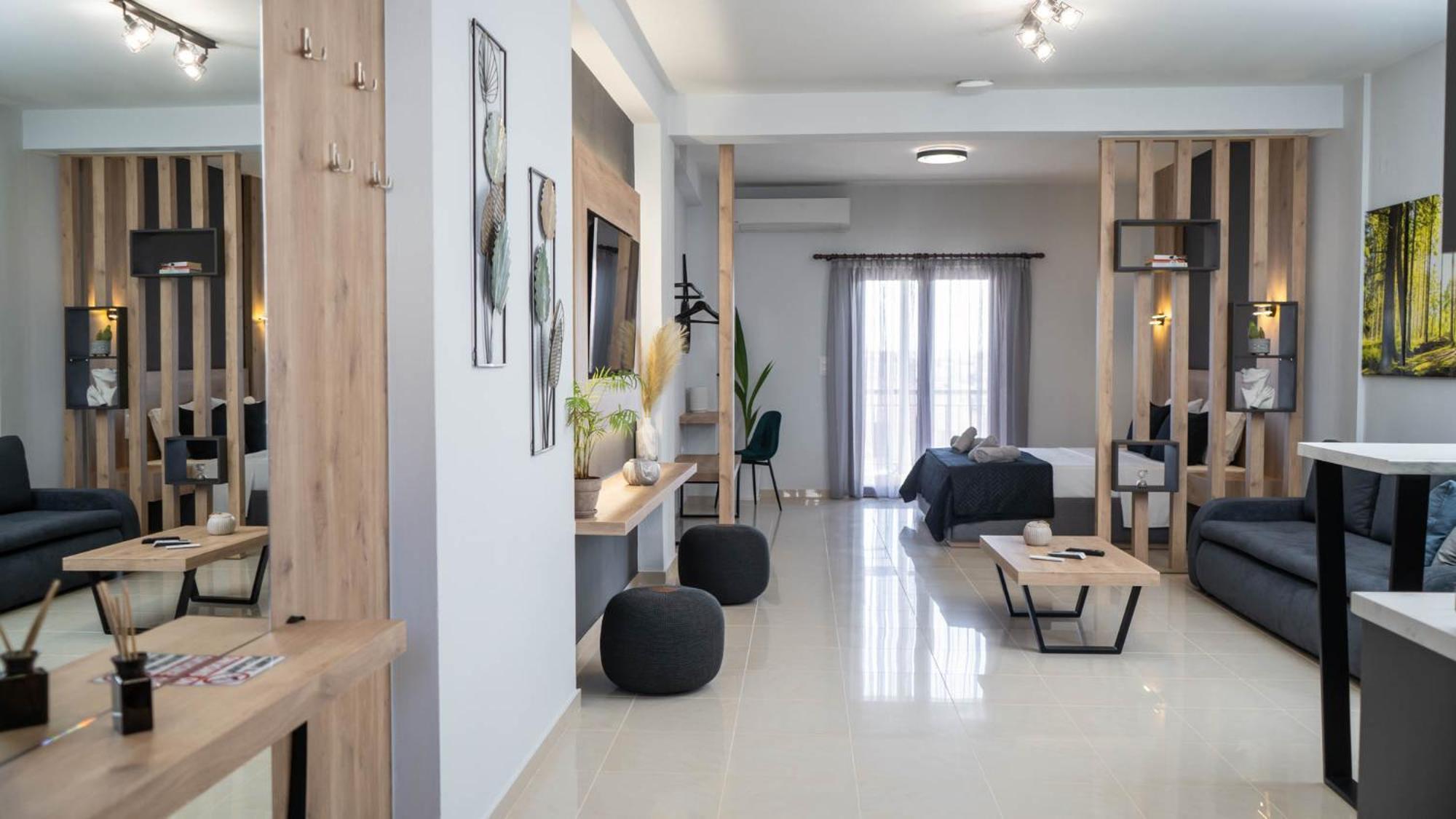 Alba Suite Apartment Kalampáka Buitenkant foto