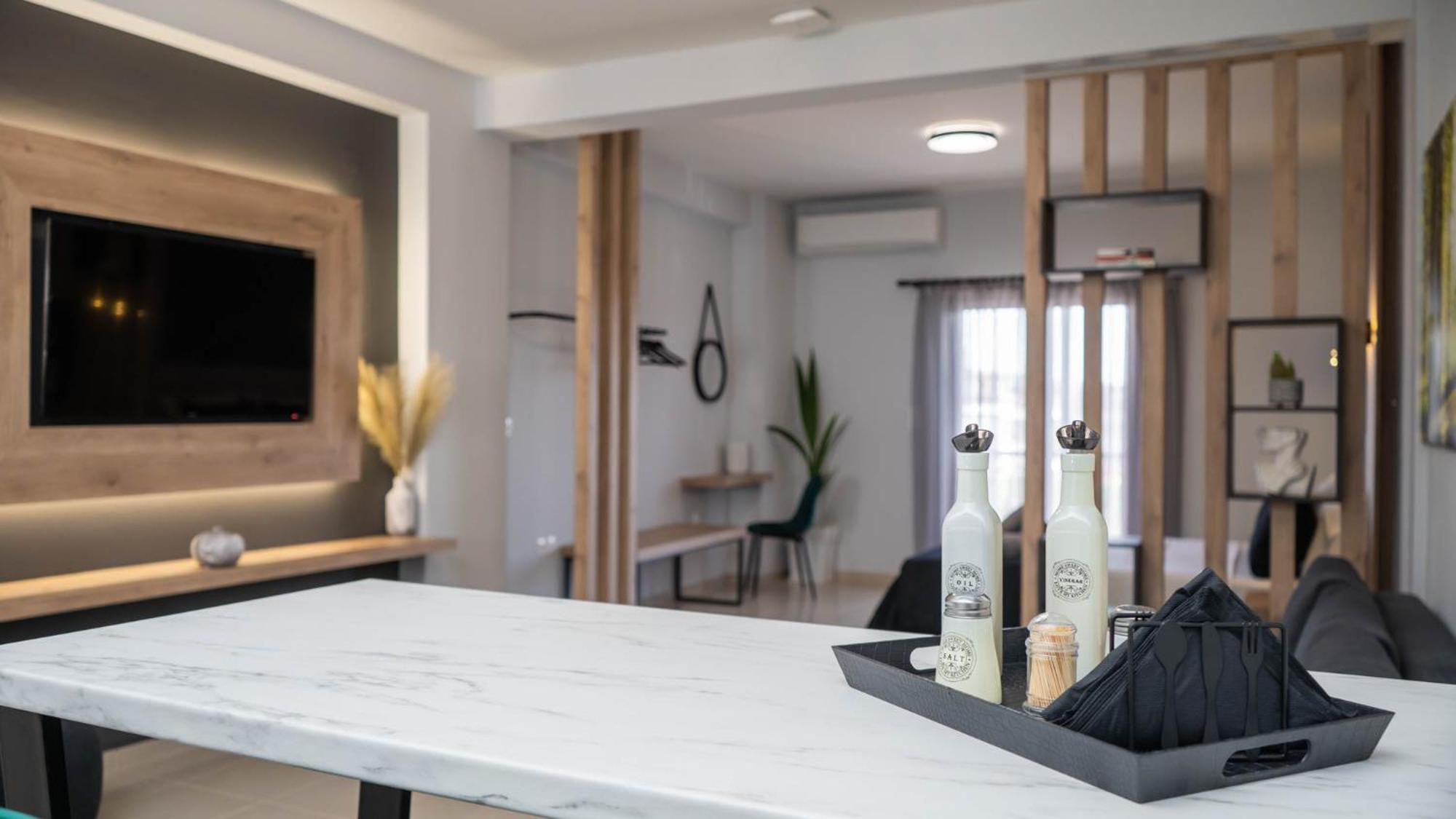 Alba Suite Apartment Kalampáka Buitenkant foto